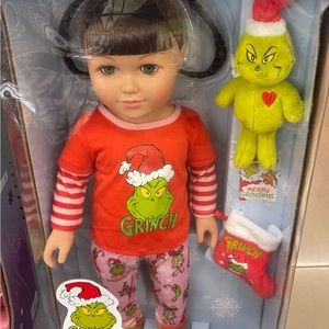 BRAND NEW My Life as Doll Grinch Brunette Girl HTF